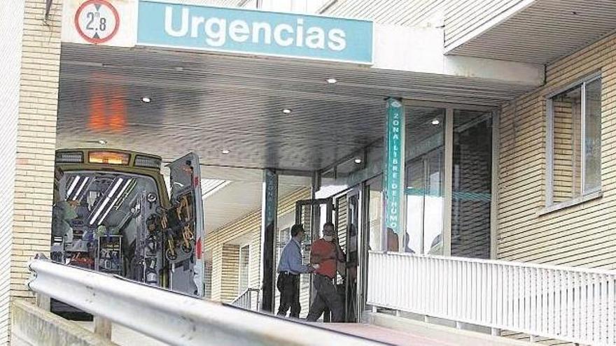 Urgencias del hospital Materno-Infantil de Zaragoza.