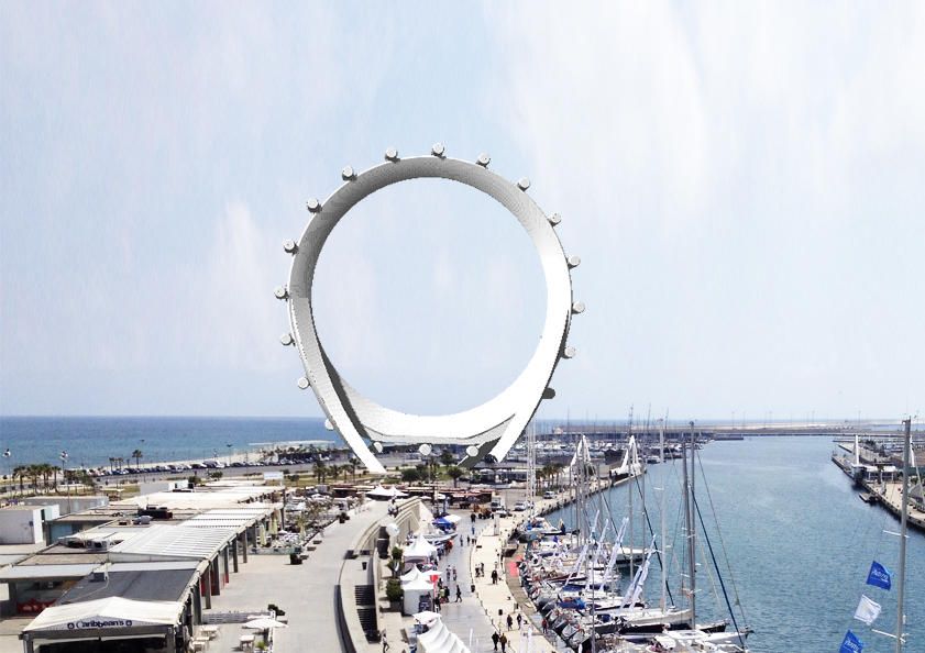 Así es Circular View, la noria gigante que podría tener València