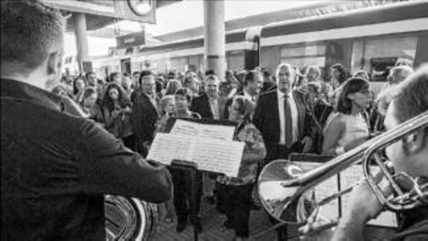 Un viaje en tren del pasado hacia el futuro