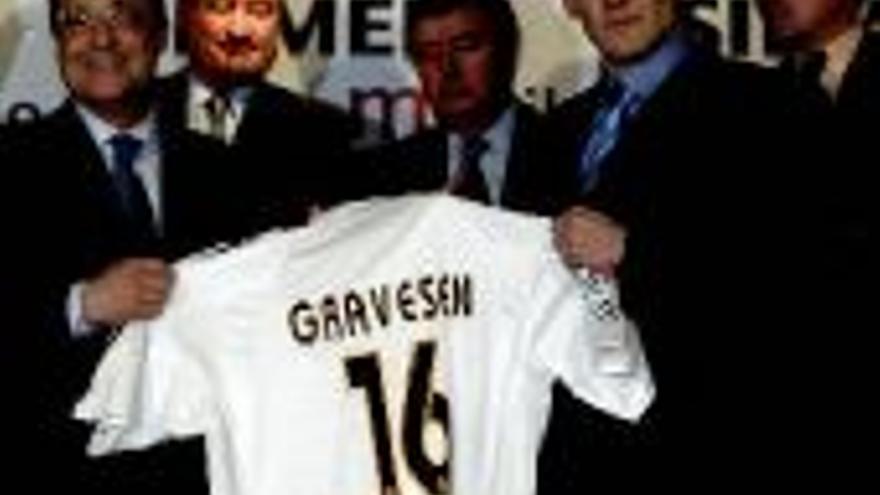 Gravesen, exultante en Madrid