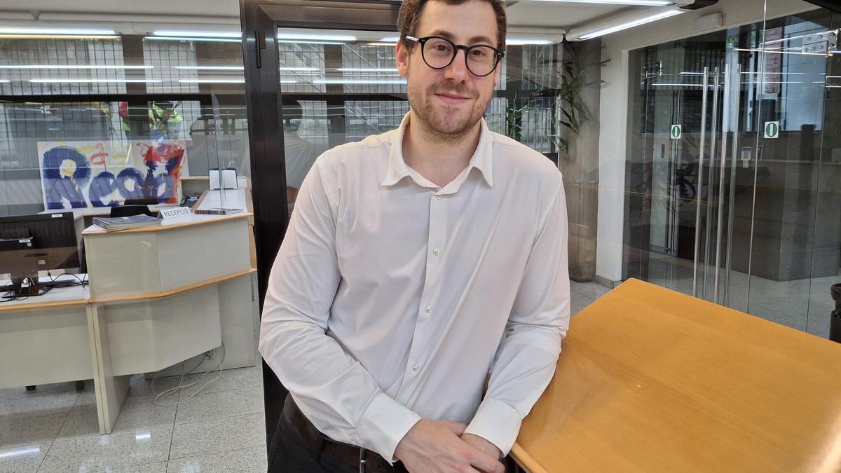 David Boix Cots fa recerca a la UPC de Barcelona