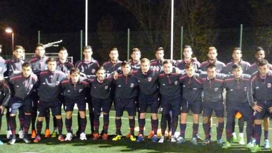 Siete jugadores de Zamora C. F. y GCE Villaralbo se entrenan con la arlequinada