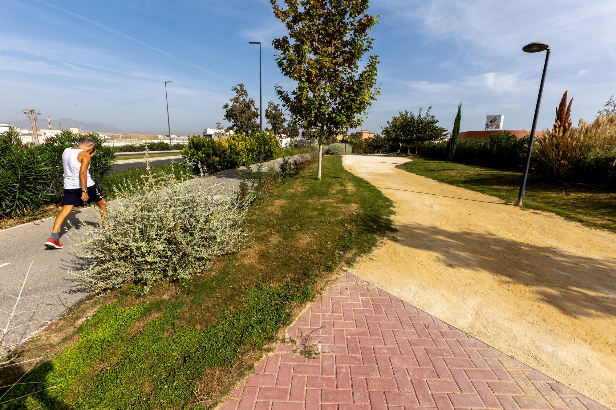 La Vía Parque en San Gabriel, una pista "olímpica" de obstáculos para "runners"