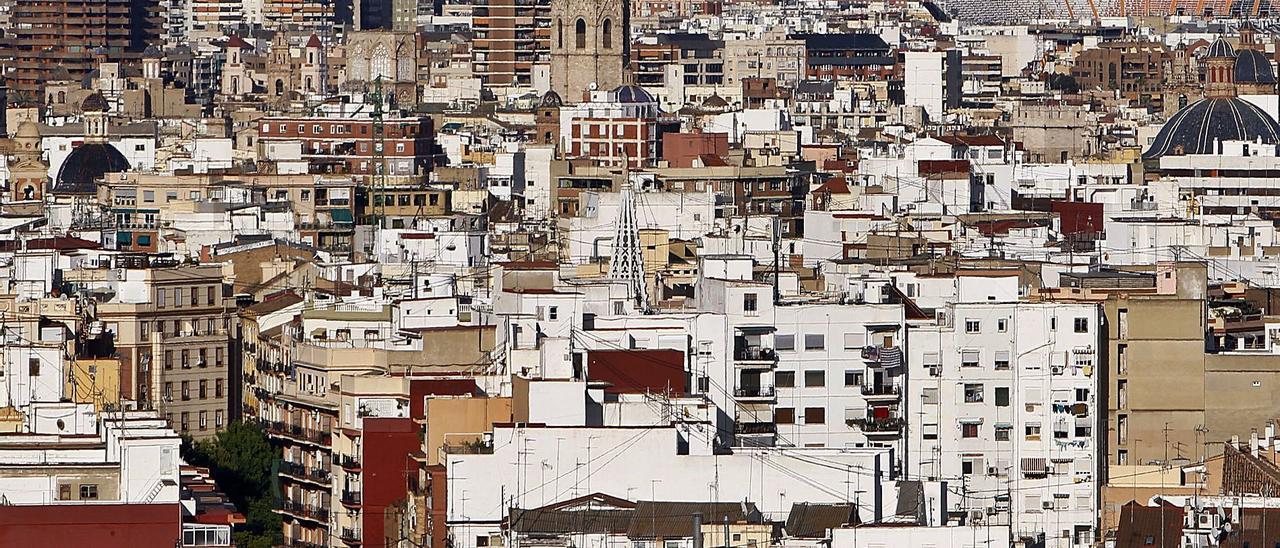 En València hay alrededor de 600.000 locales y viviendas.  m.a.montesinos