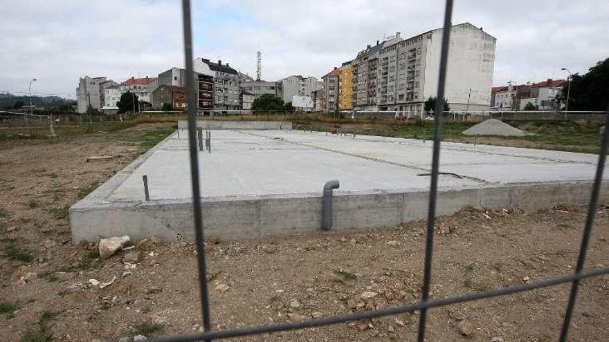 Estado actual de la obra de la escuela infantil. // Bernabé/Cris M.V.