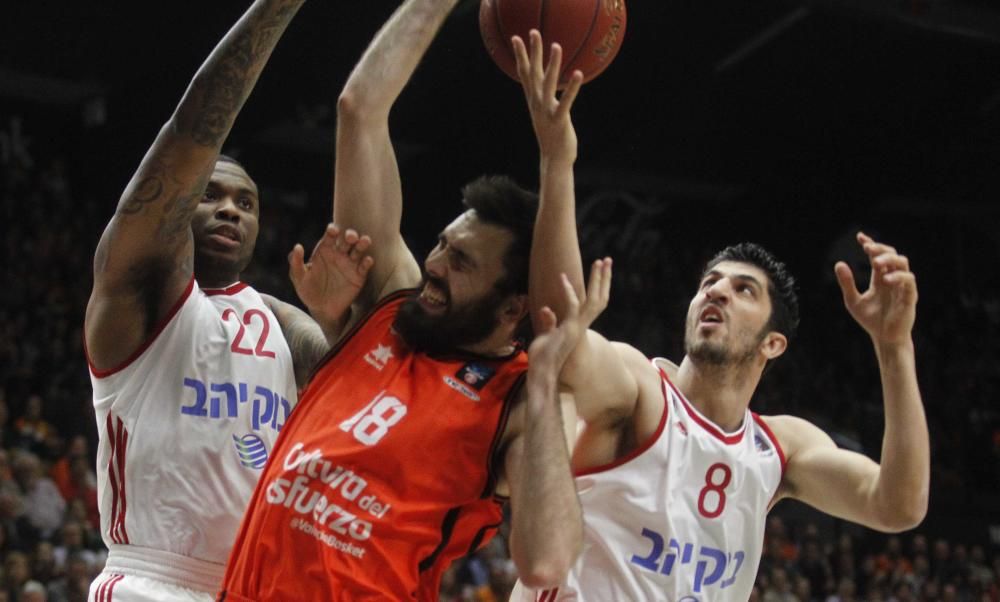 Valencia Basket - Hapoel Jerusalén, en fotos