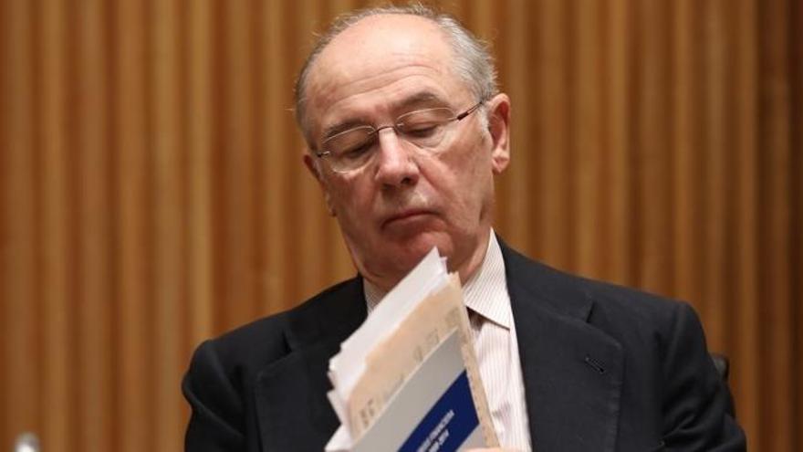 Rato, en su última comparecencia en el Congreso.