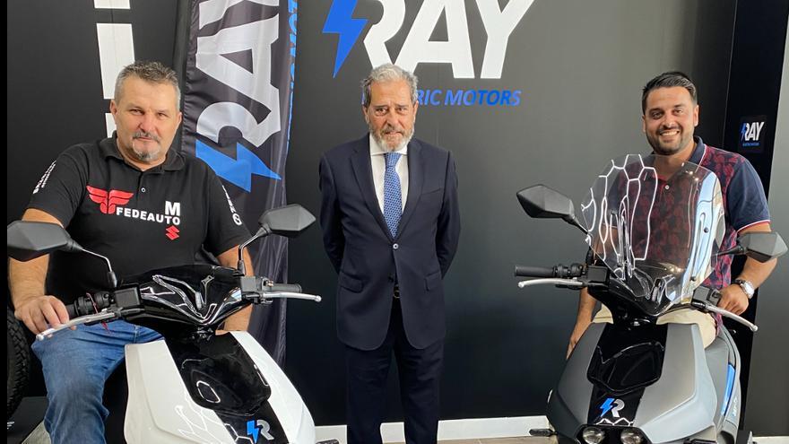 Grupo Fedeauto líder de matriculaciones de motos eléctricas en Canarias con la nueva RAY 7.7