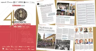 Diario CÓRDOBA distribuye este jueves un libro por el 40 aniversario de los Cordobeses del Año