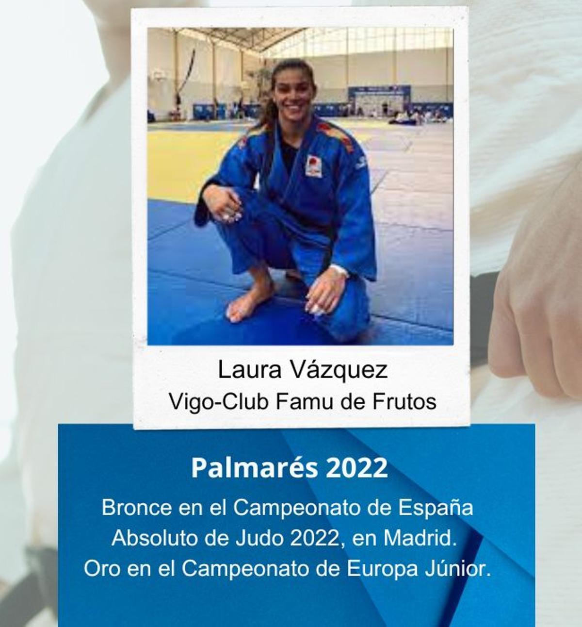 Laura Vázquez palmarés 2022
