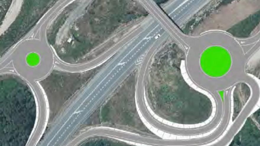 Salceda propone dos glorietas para mejorar la seguridad en Alto da Brava