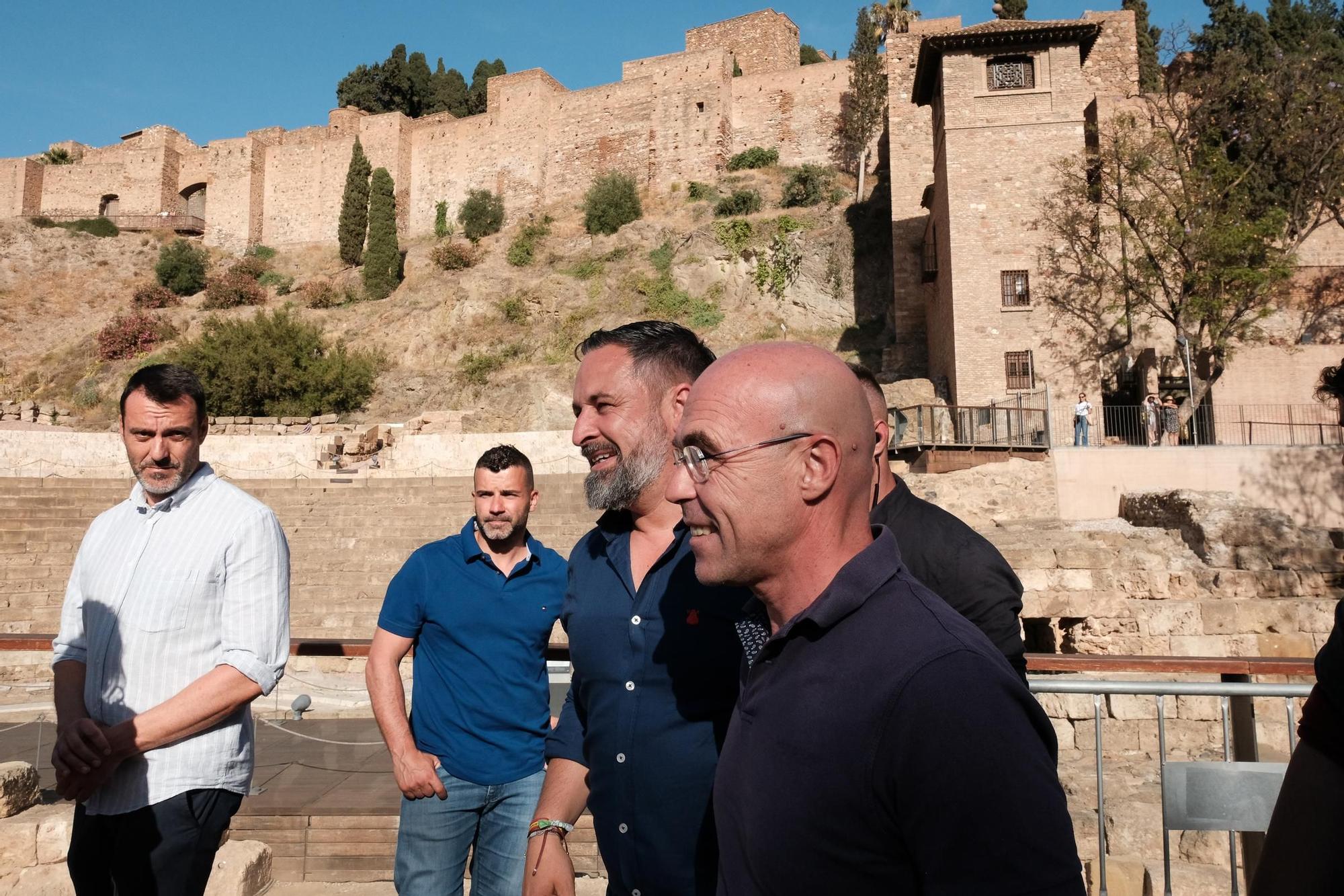 El mitin de Abascal y Buxadé (Vox) en Málaga