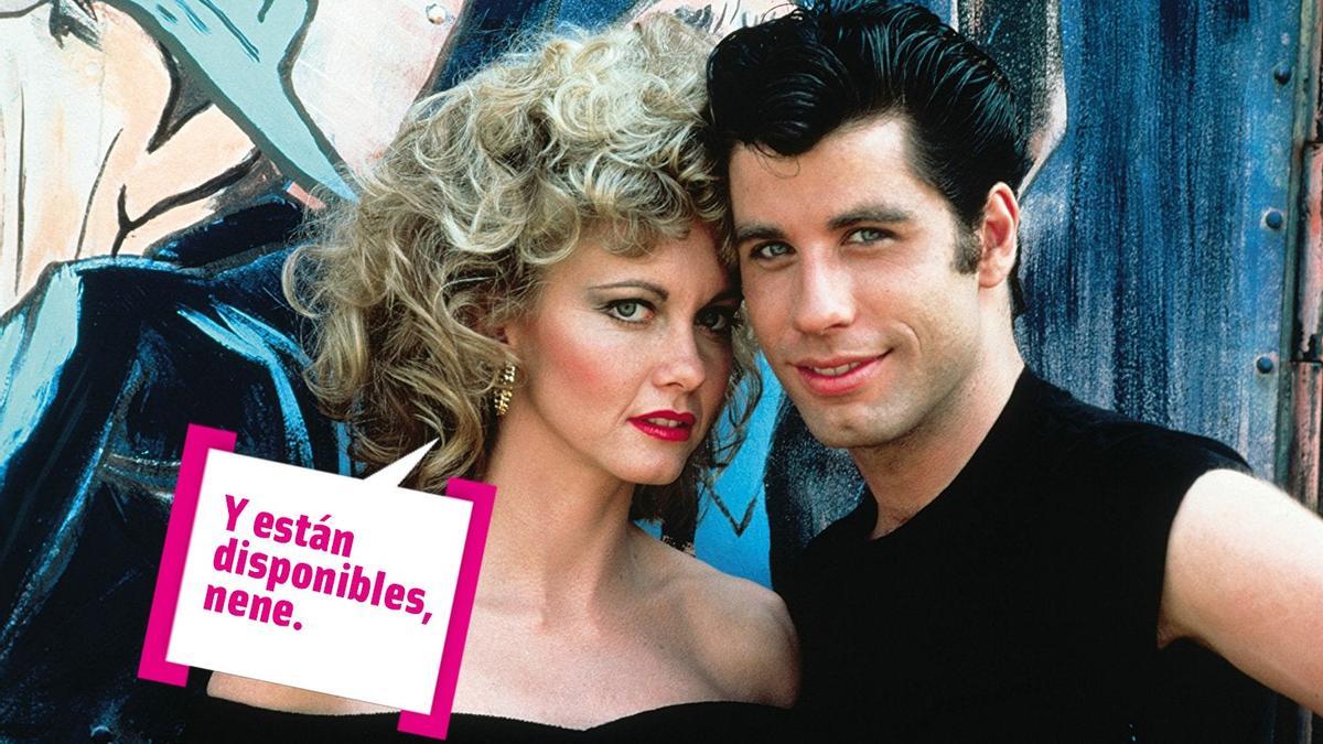 Sandy y Danny de Grease se dicen cosas