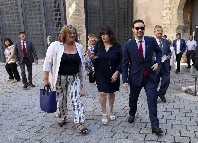 Toma de posesión de Javier Lambán como presidente de Aragón