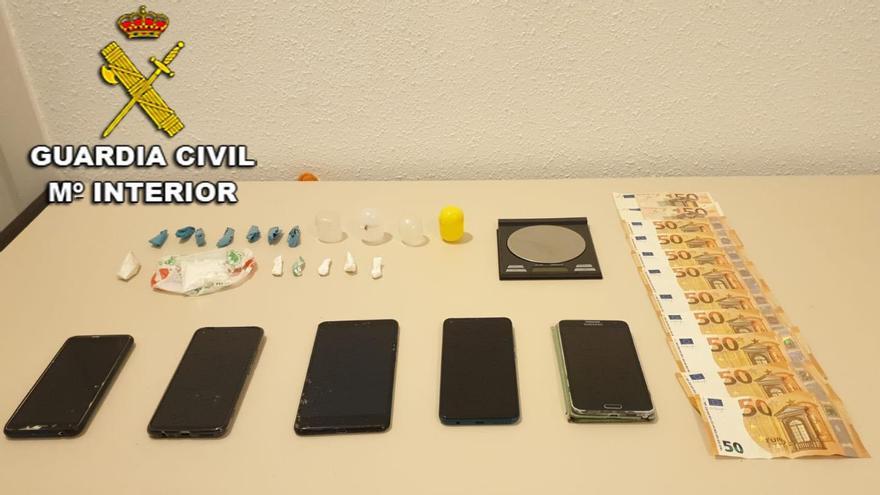 Detenida una vecina de Nigrán que vendía cocaína a domicilio en el área de Vigo