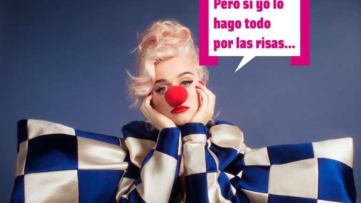 ¡Una suplantación de identidad para llevar, por favor! Katy Perry confiesa sus delitos