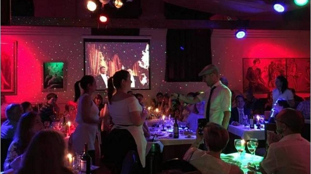 La Castafiore, restaurante espectáculo en Madrid.