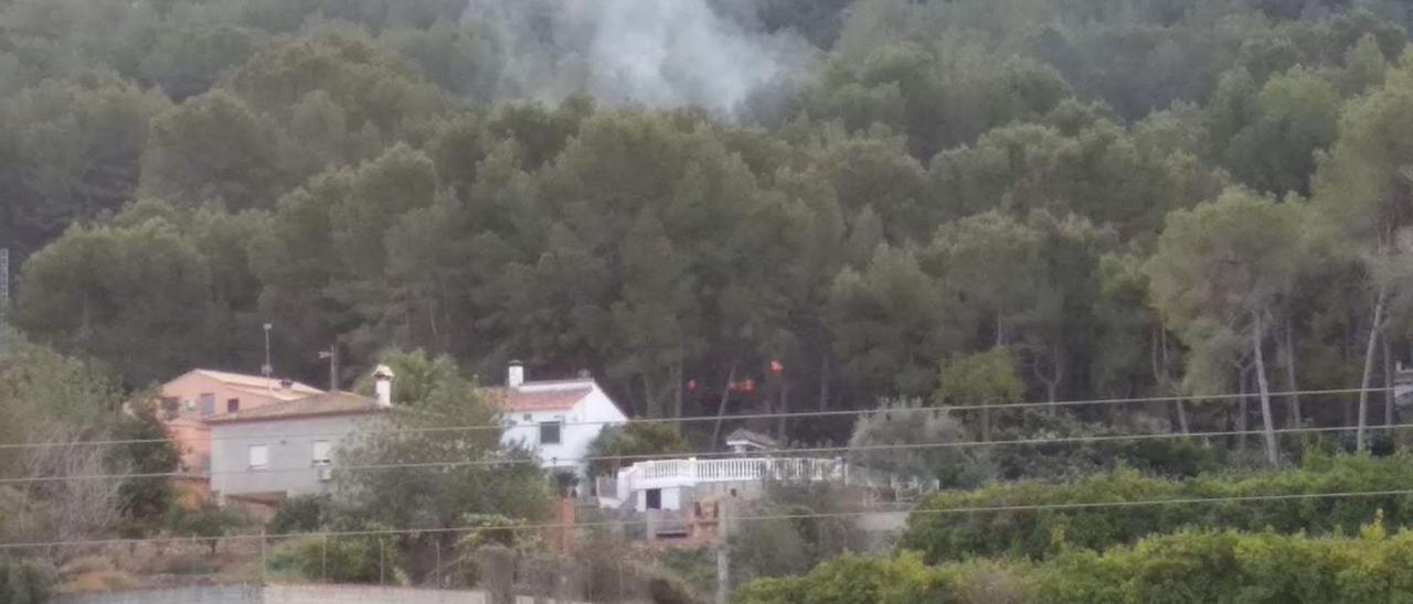 Imagen de archivo del lugar en el que se produjo la persecución, en la partida de Les Marxaletes. | LEVANTE-EMV
