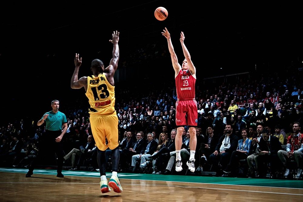 Riesen Ludwigsburg - Baxi Manresa: Les imatges de la semifinal de la Basketball Champions League