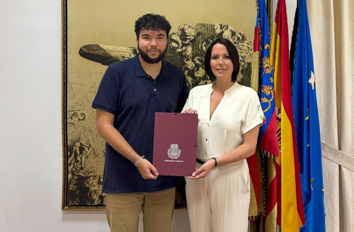 La alcaldesa, Amparo Orts (PSPV) y el vicealcalde, Álvaro Gozalvo (Compromís)