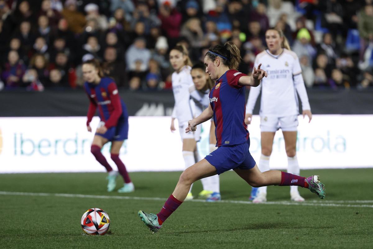 Supercopa de España Femenina. Semifinal FC Barcelona - Real Madrid, en imágenes
