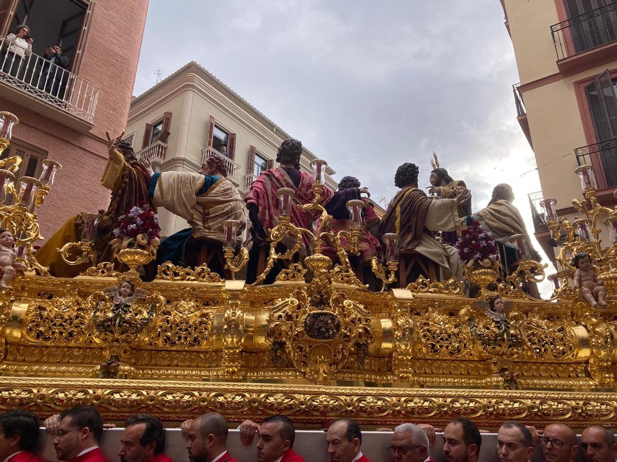 Salida de la Cena, en el Jueves Santo de 2024.
