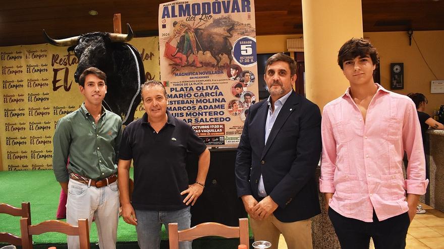 Novillada sin picadores en la plaza de Almodóvar del Río el 5 de octubre