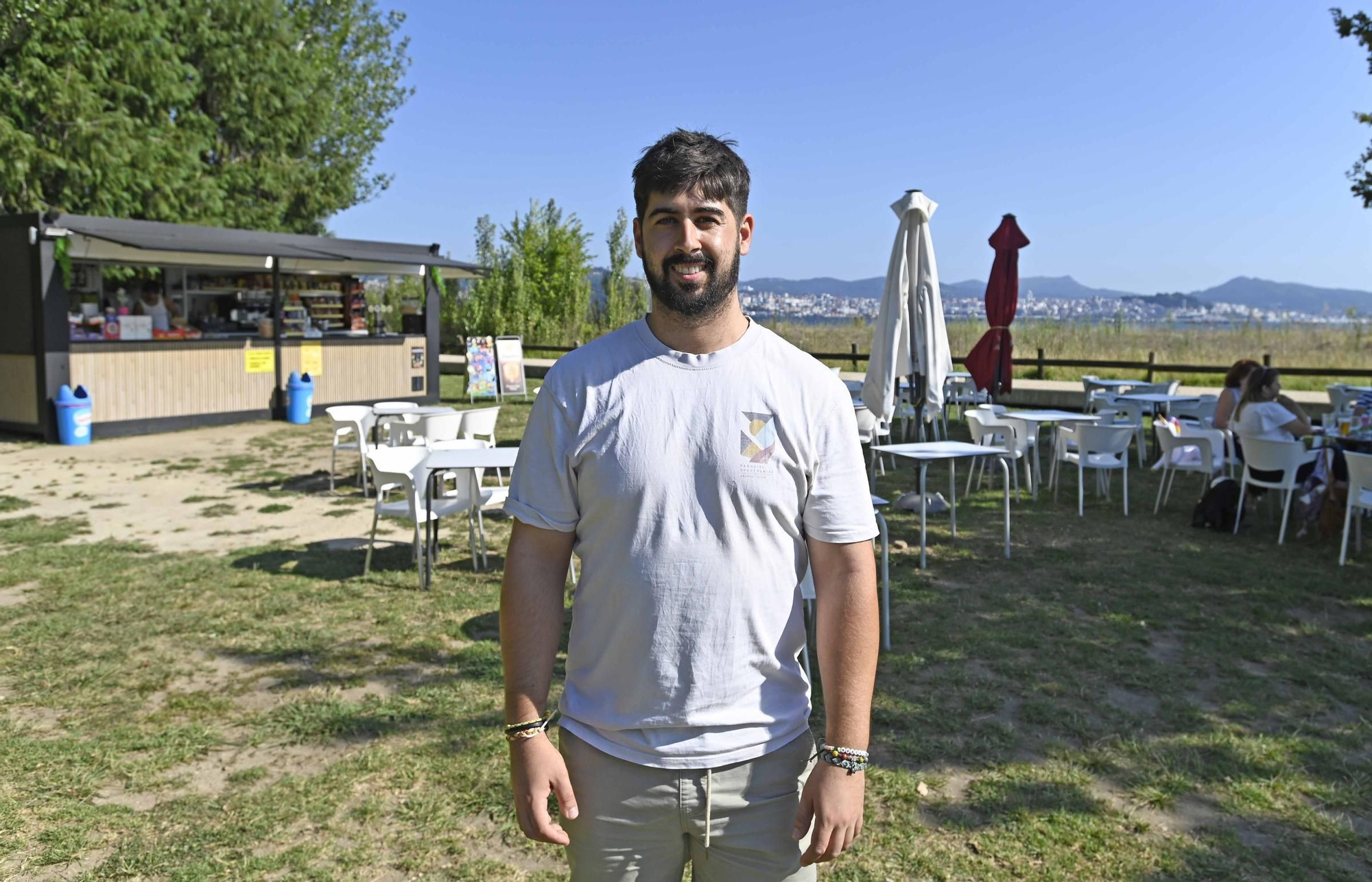 Pedor Alonso del chiringuito de A Xunqueira.