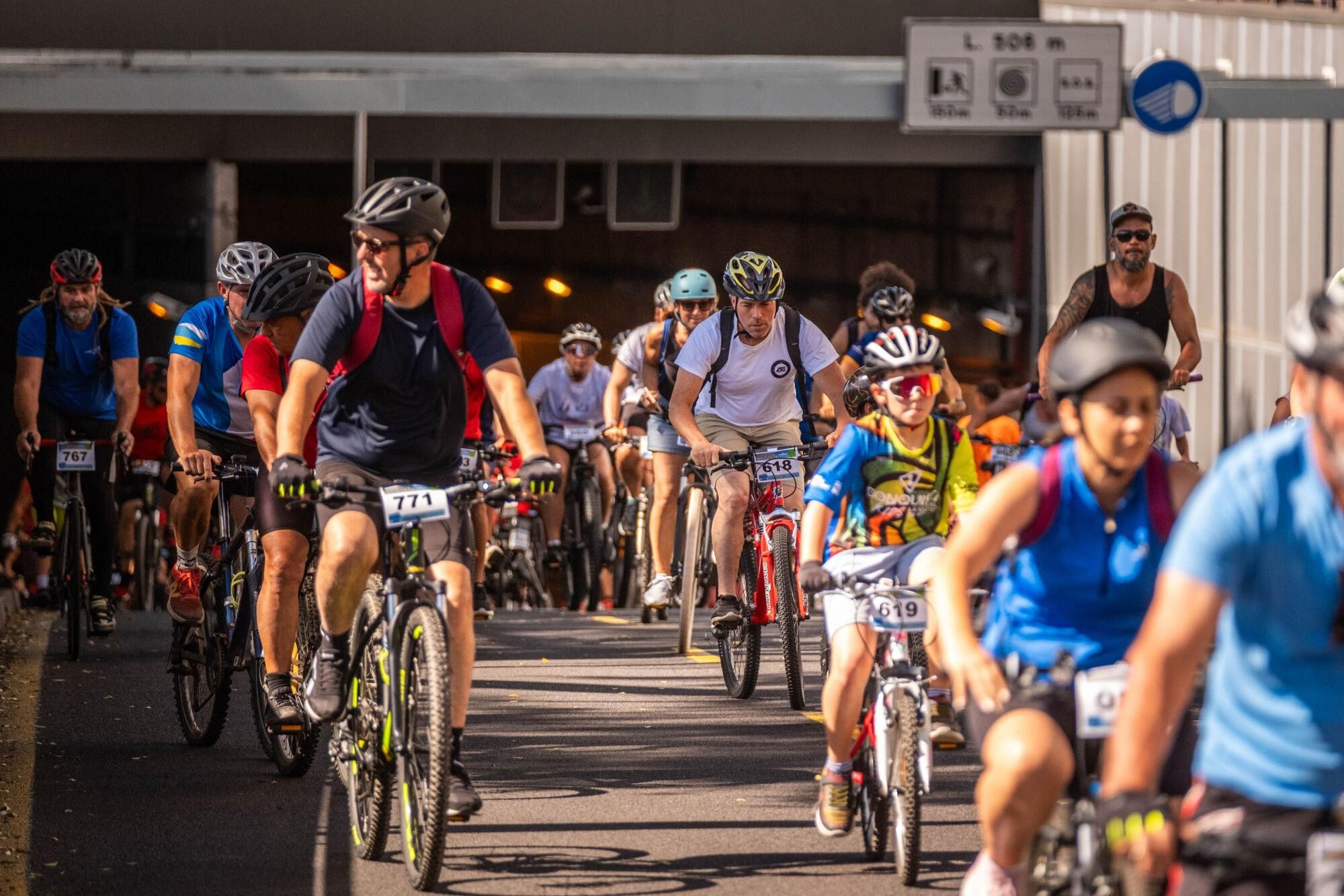 Fiesta de la bicicleta en Santa Cruz de Tenerife