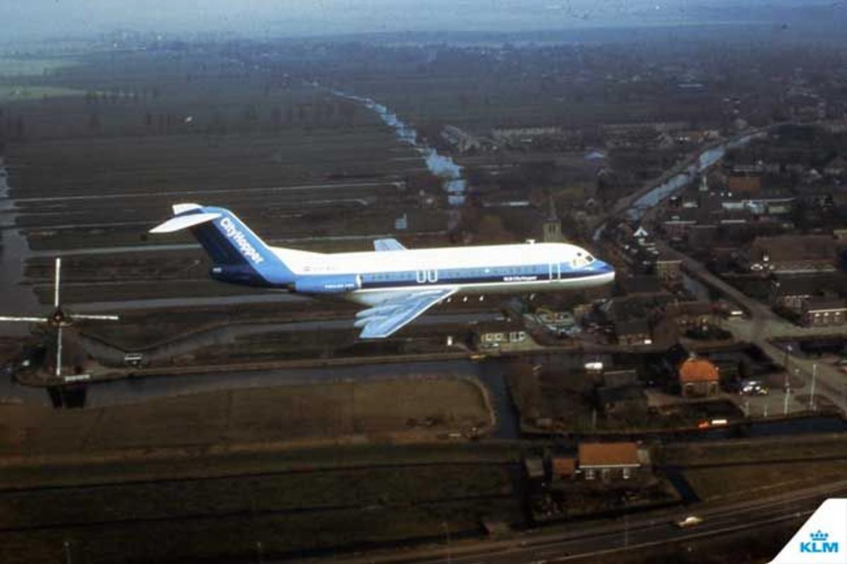 Avión de KLM en 1977