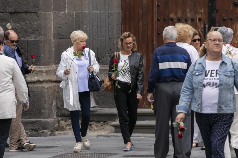 22.05.19. Las Palmas de Gran Canaria. Celebración del Día de Santa Rita. Iglesia de San Agustín. Foto Quique Curbelo  | 22/05/2019 | Fotógrafo: Quique Curbelo