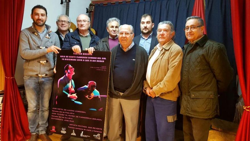 Los organizadores de la gala flamenca