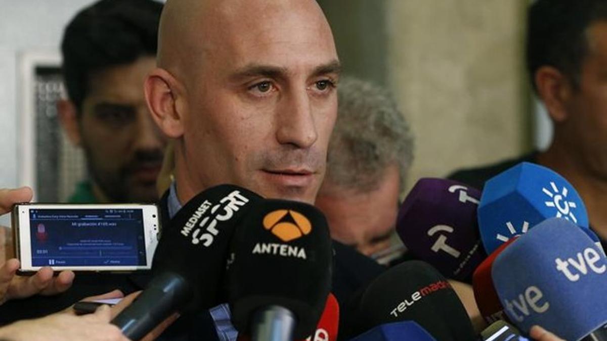 Luis Rubiales, presidente de la AFE