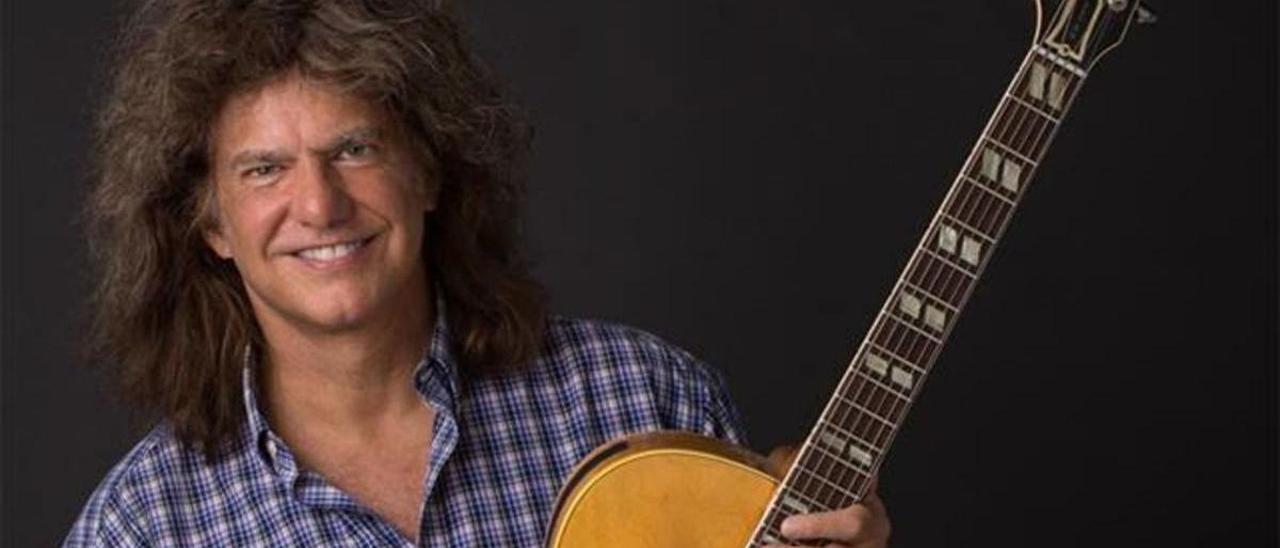 El guitarrista norteamericano Pat Metheny.