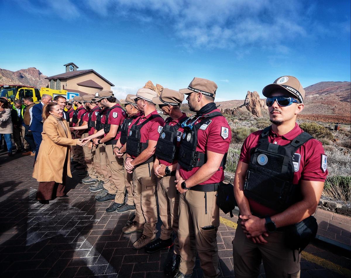 Firma de la transferencia de competencias del Parque Nacional del Teide