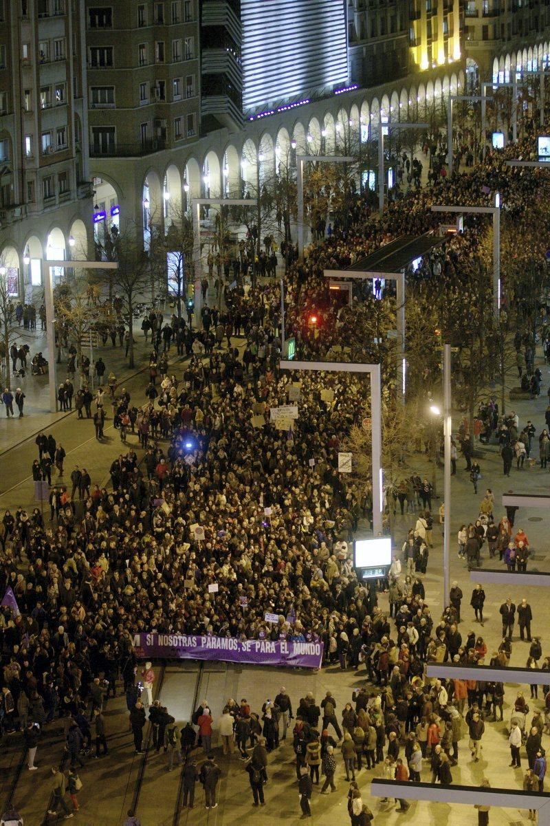 El Día Internacional de la Mujer en Zaragoza