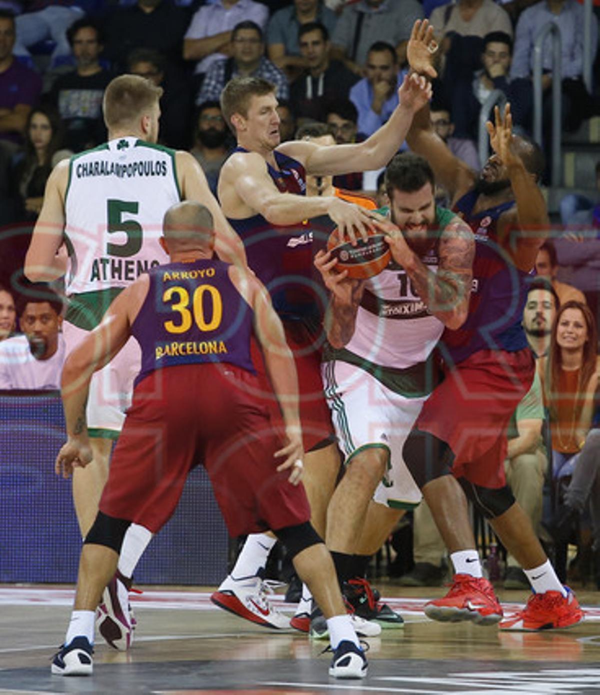 FC Barcelona Lassa, 77 - Panathinaikos, 52