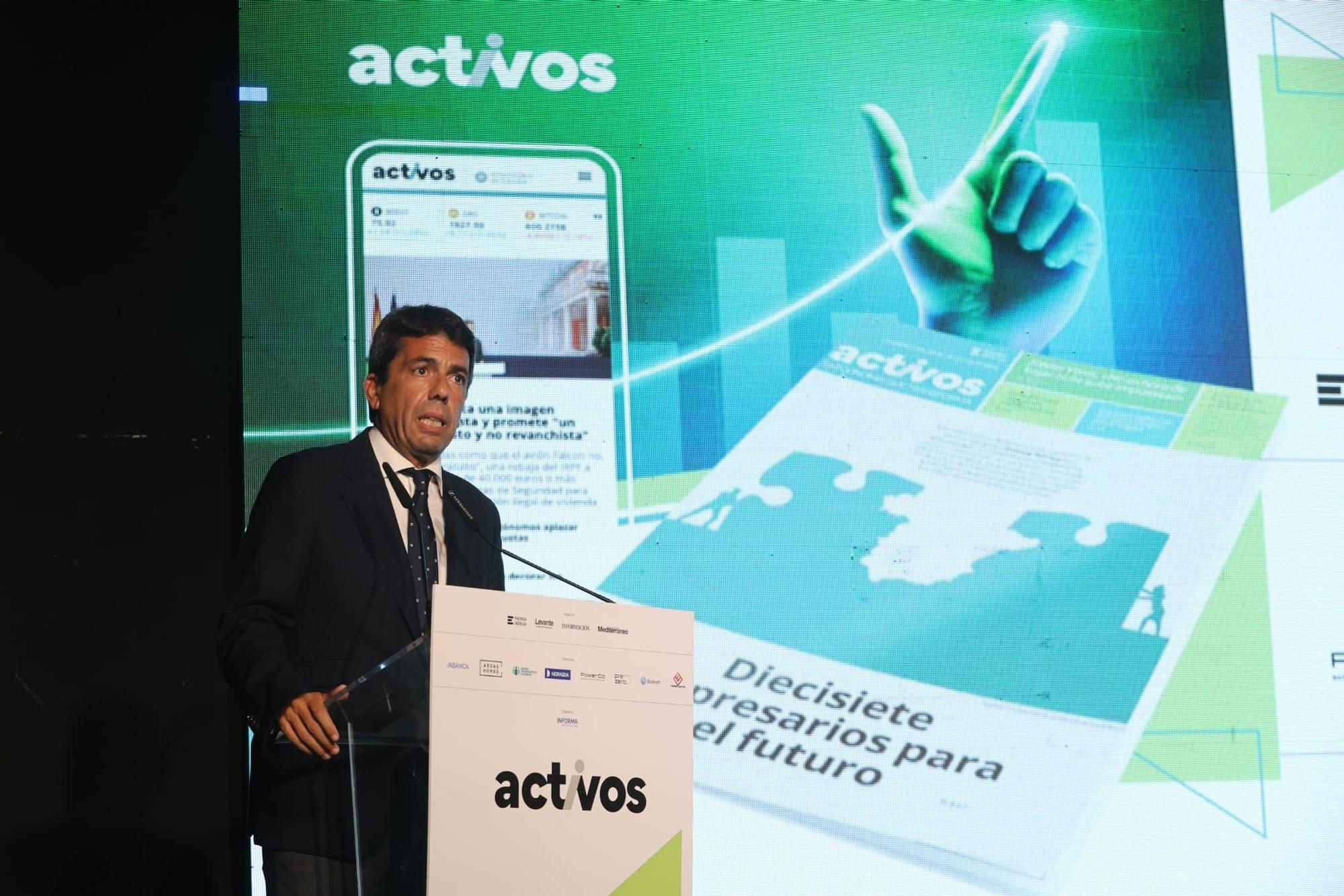 La presentación del suplemento económico 'activos' de Prensa Ibérica en València, en imágenes