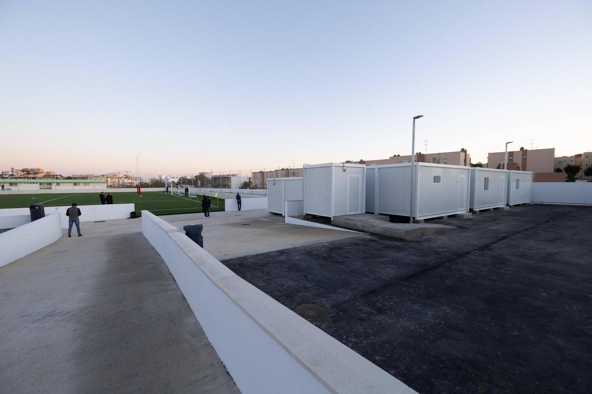 Mira las imágenes del primer entrenamiento del Club de Rugby Ibiza en el Estadio Municipal Es Putxet