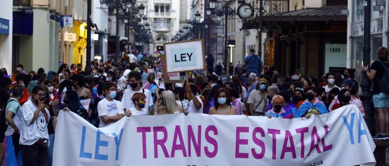 Protesta feminista en Zaragoza