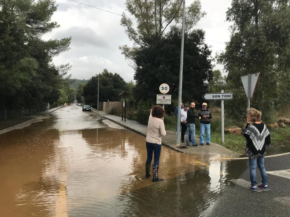 Überschwemmungen im Nordosten von Mallorca