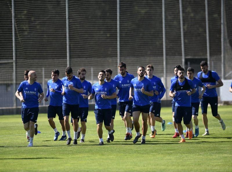 Entrenamiento del Real Zaragoza