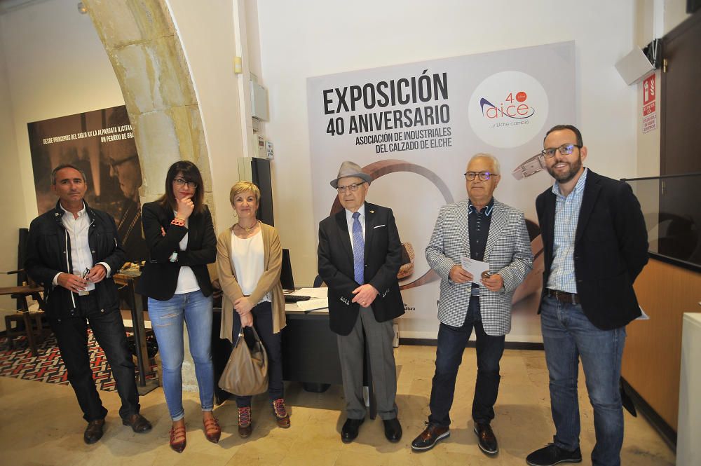 Exposición sobre la historia del calzado en Elche