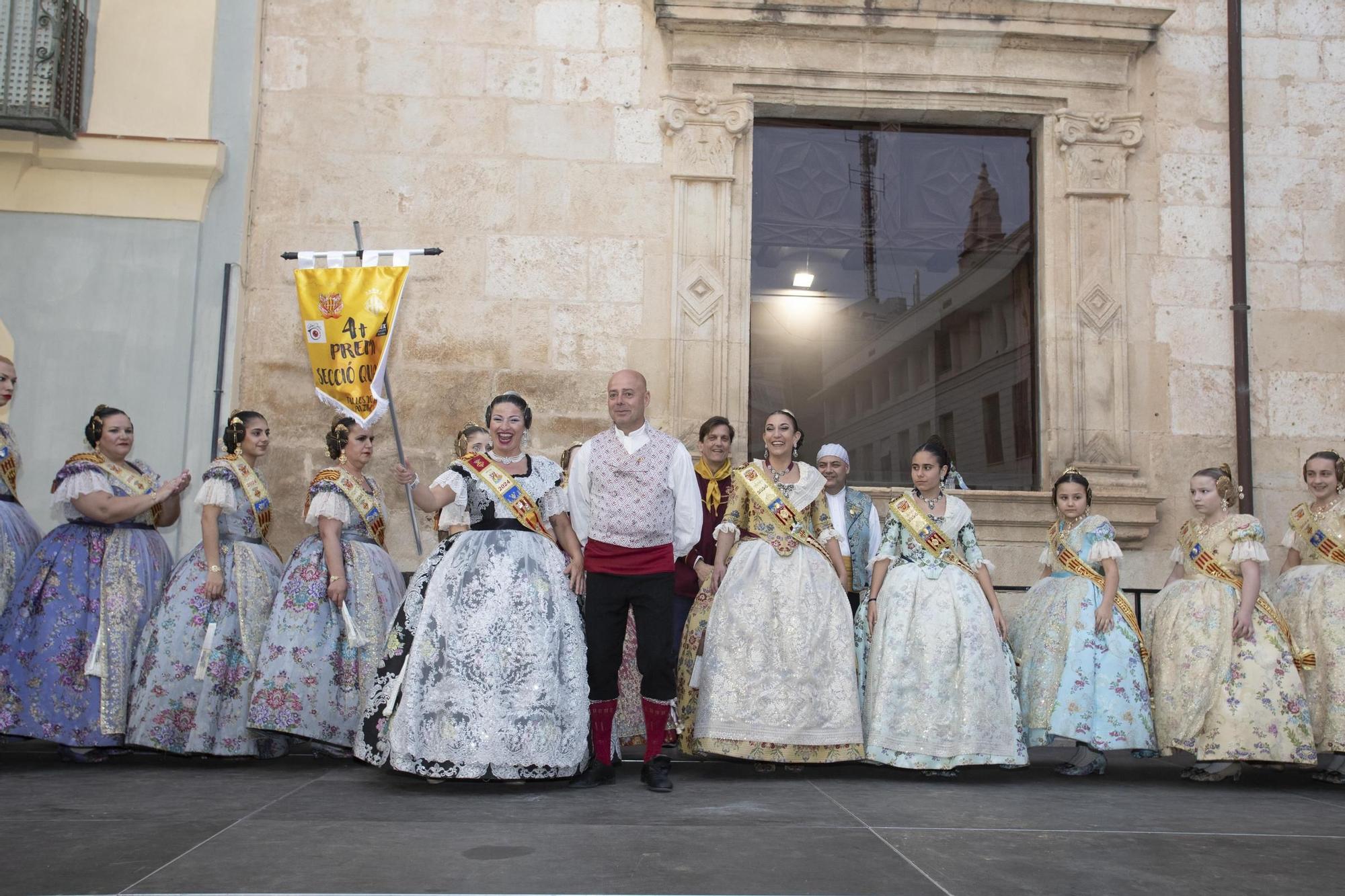 Las mejores imágenes de la entrega de premios de las fallas de Alzira