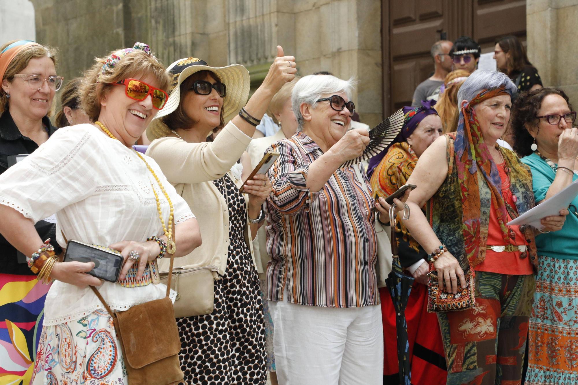 Festa '50 anos aló' en San Martiño Pinario