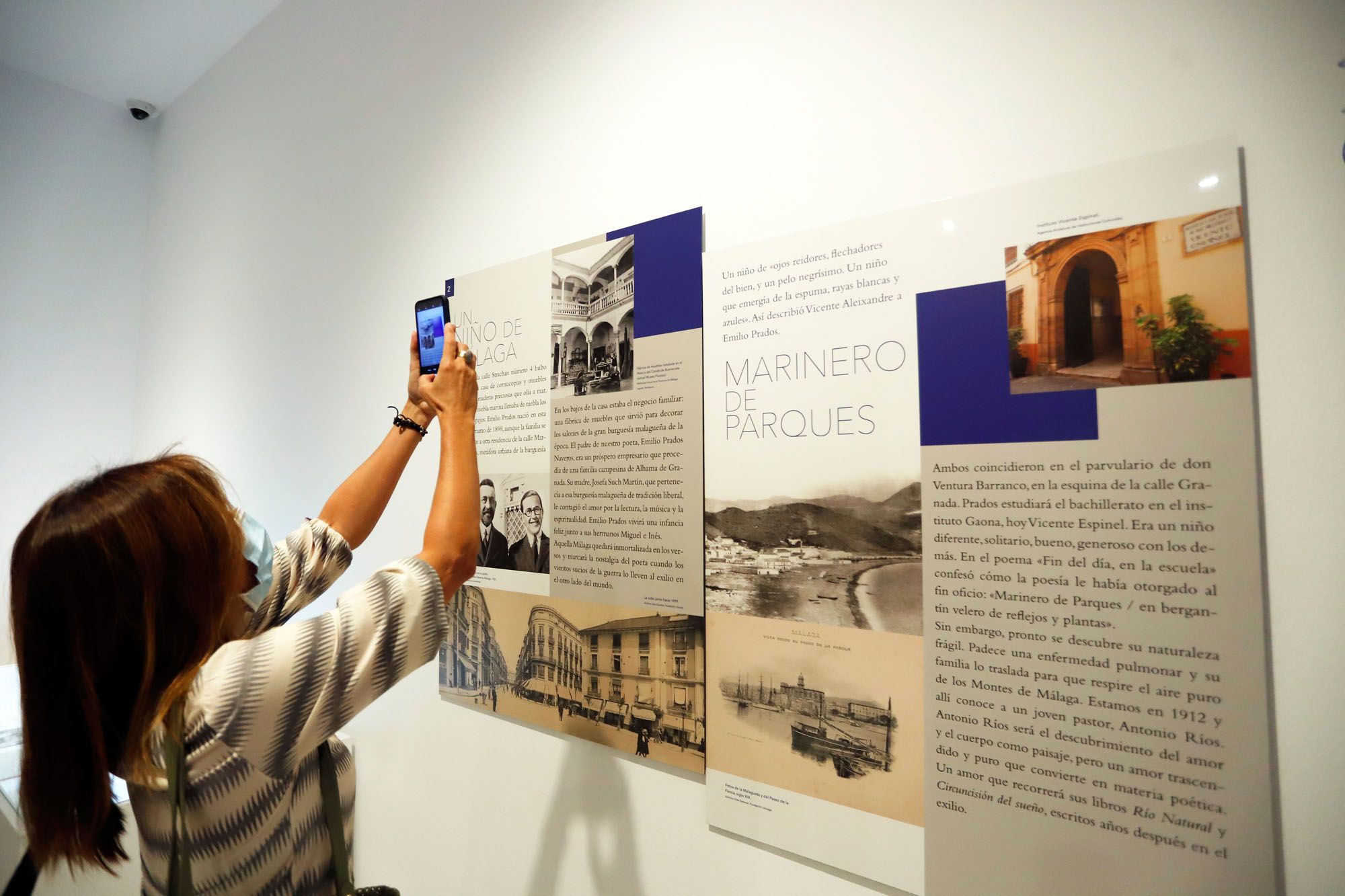 Exposición sobre Emilio Prados en el Centro Cultural de la Fundación Unicaja