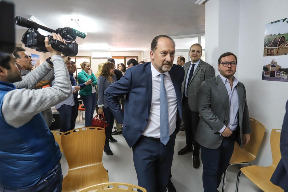 Visita del secretario general del PP nacional, Teodoro García Egea a Orihuela