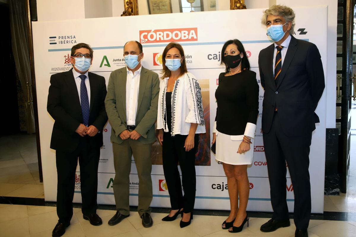 Jacinto Mañas, Fernando Mariscal, Isabel Ambrosio, Maria Dolores Jiménez y el Rafael Pascual Jacinto Mañas, Fernando Mariscal, Isabel Ambrosio, Maria Dolores Jiménez y el Rafael Pascual