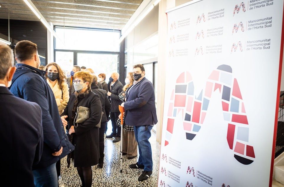 Llegada al auditorio de Massanassa.