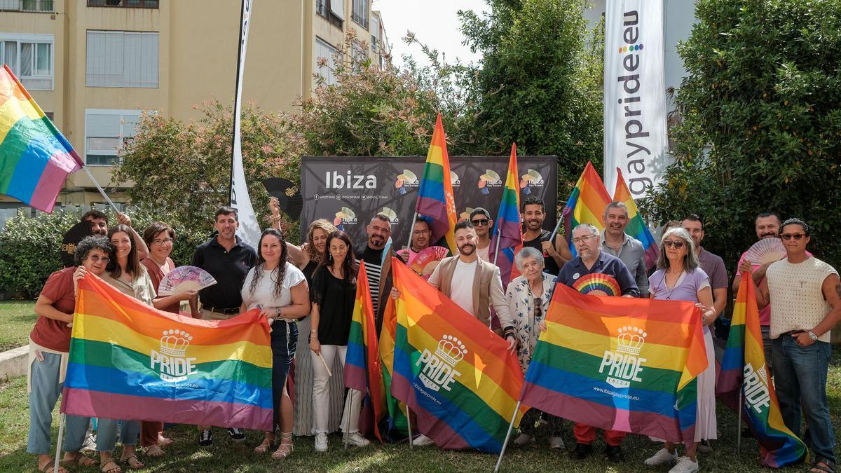 Presentación del Ibiza Pride 2025 en la sede del Consell de Eivissa